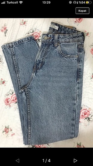 bershka mom jean