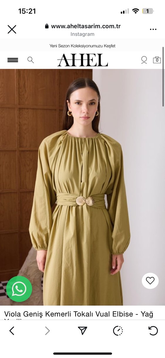 Ahel tasarım elbise - Görsel 3