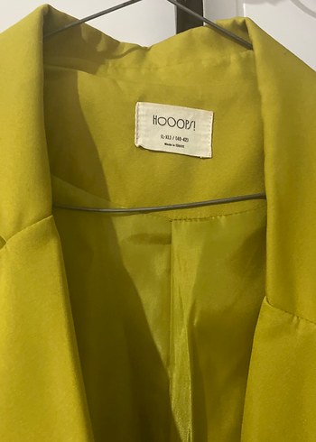 Hooopstore yağ yeşili blazer - Görsel 3