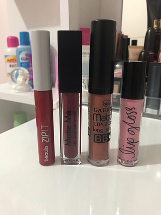 Sleek ruj,beaulis ruj,gabrini ruj,H&M gloss