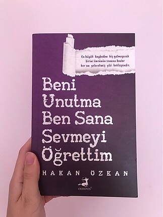 Beni unutma ben sana sevmeyi öğrettim kitap