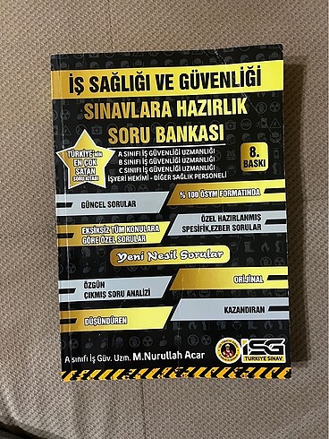 İsg soru bankası Nurullah ACar