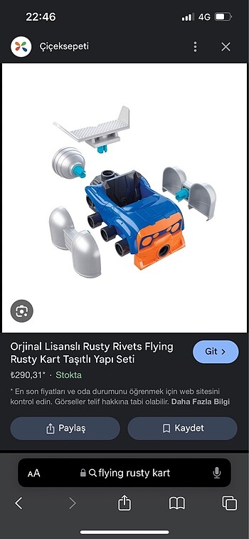  Beden Rusty rivets kart yapı seti, uçan araç