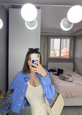 Bershka gönlek - Görsel 4