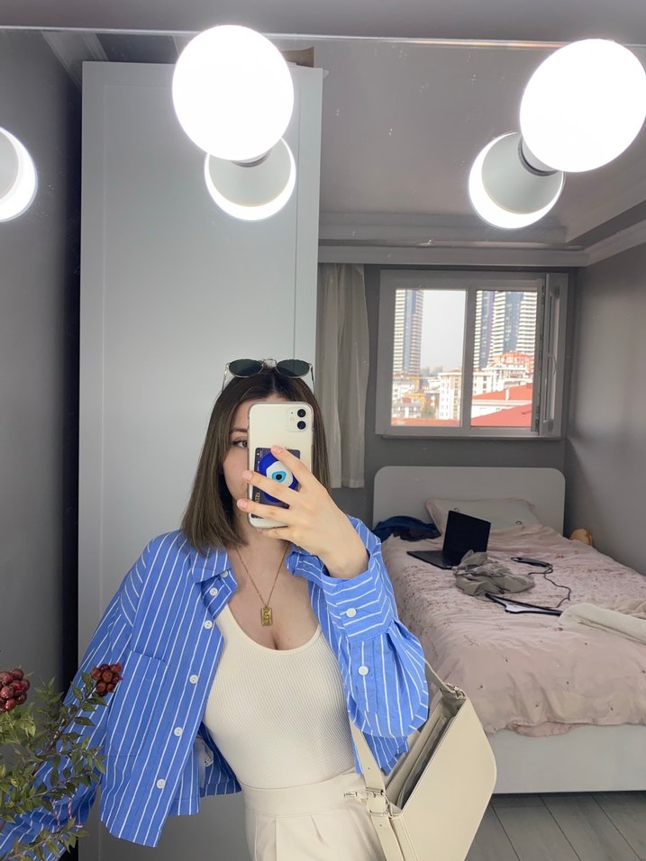 Bershka gönlek - Görsel 4