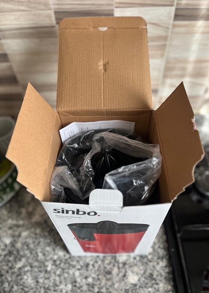 Sinbo meyve sıkacağı - Görsel 4