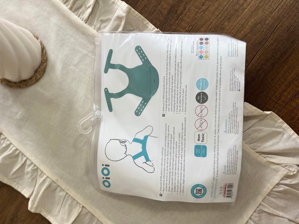 Oioi Bebek Mama Önlüğü - Görsel 3