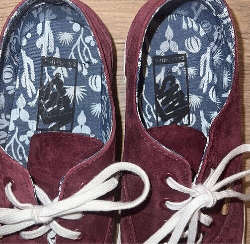 37 Beden Vans Bordo Ayakkabı