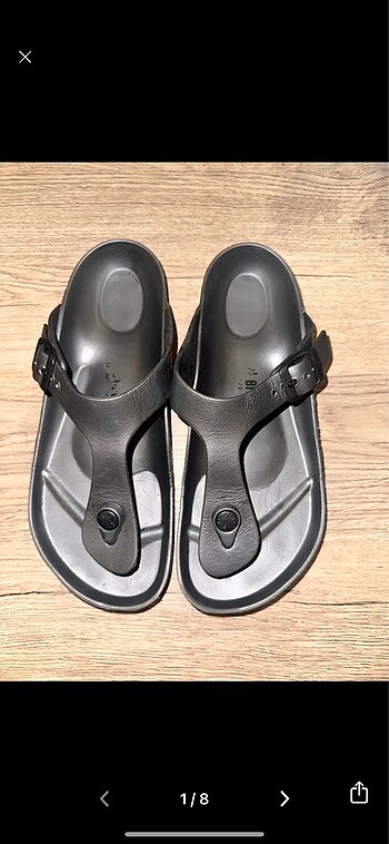 Birkenstock Antrasit Terlik