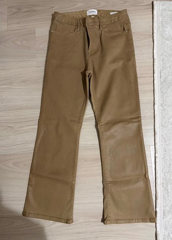 Diğer Camel Tonlu Duz Kesim Pantolon