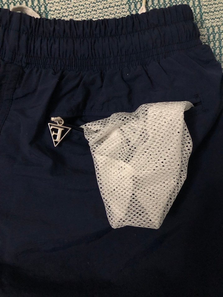 Lacivert Erkek Midi Mayo Şort L beden - Görsel 5