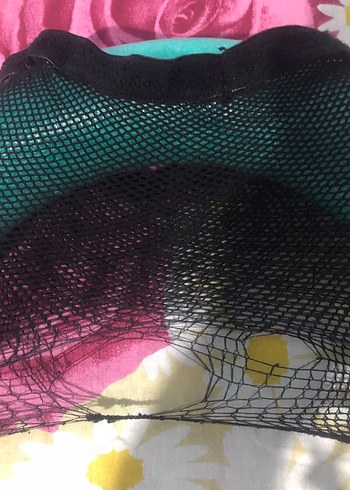 1 Siyah file kilotlu çorap +6 kilotlu çorapla 3 çift dizaltı - Görsel 4