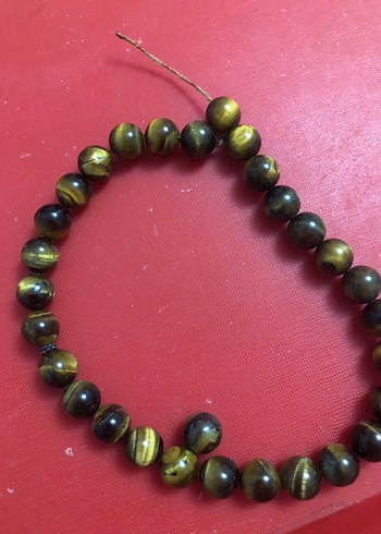 Doğal Taş Erkek Tesbihi - Bohem Tarz - Görsel 5