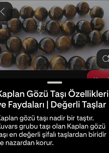 Doğal Taş Erkek Tesbihi - Bohem Tarz - Görsel 9