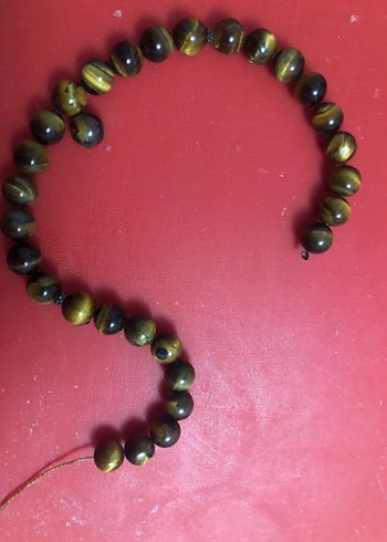 Doğal Taş Erkek Tesbihi - Bohem Tarz - Görsel 8