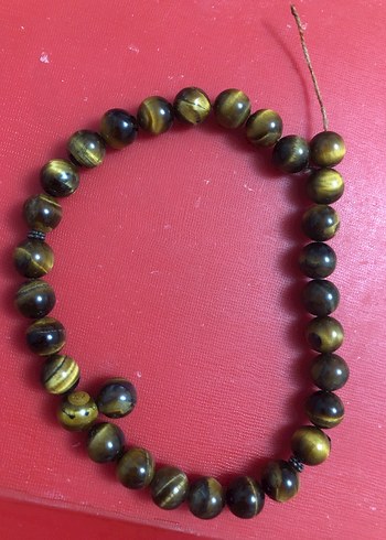 Doğal Taş Erkek Tesbihi - Bohem Tarz - Görsel 6