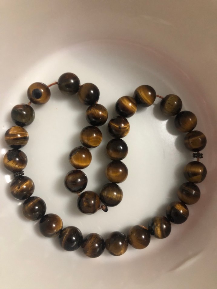 Doğal Taş Erkek Tesbihi - Bohem Tarz - Görsel 3