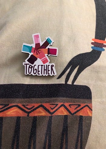 Renkli Pastel Birleşik Eller Puzzle - Görsel 7