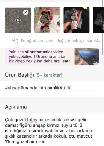 Dantel Detaylı Renkli Vintage Düğün Aksesuarı - Görsel 11