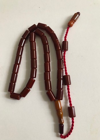 Kahverengi kehribar Erkek Tesbih - Bohem Tarz - Görsel 8