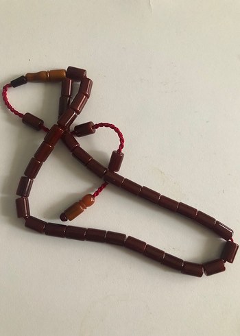 Kahverengi kehribar Erkek Tesbih - Bohem Tarz - Görsel 3