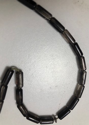 Kahverengi Bohem sokma kehribar Erkek Tesbih - Görsel 4