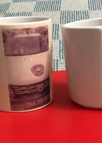 Beyaz Güral#porselen 2 Kupa - Görsel 8