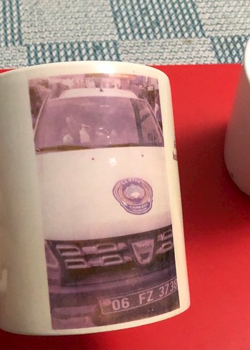 Beyaz Güral#porselen 2 Kupa - Görsel 3