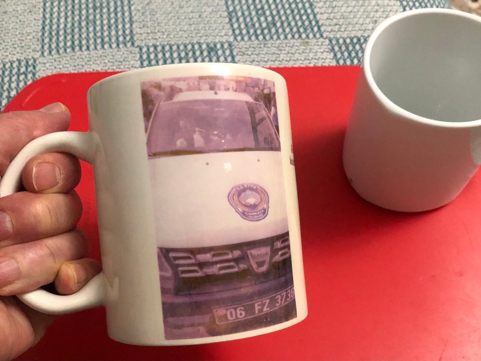 Beyaz Güral#porselen 2 Kupa - Görsel 3