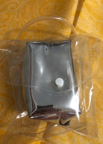 Şeffaf Çantasında makyaj çantası cüzdan - Görsel 2