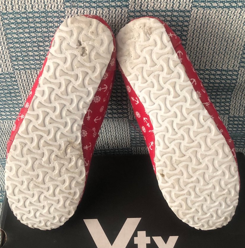 Kırmızı Desenli Kadın Espadril London 38 - Görsel 5