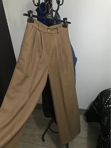 s Beden camel Renk Kumaş pantolon