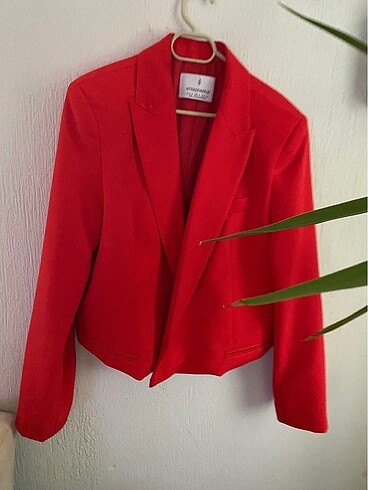 stradivarius kısa blazer