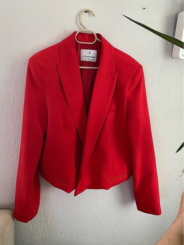 Stradivarius stradivarius kısa blazer