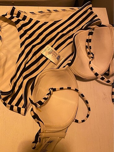 36 Beden siyah Renk H&M Bikini Takımı