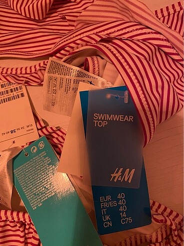 38 Beden H&M Bikini Takımı