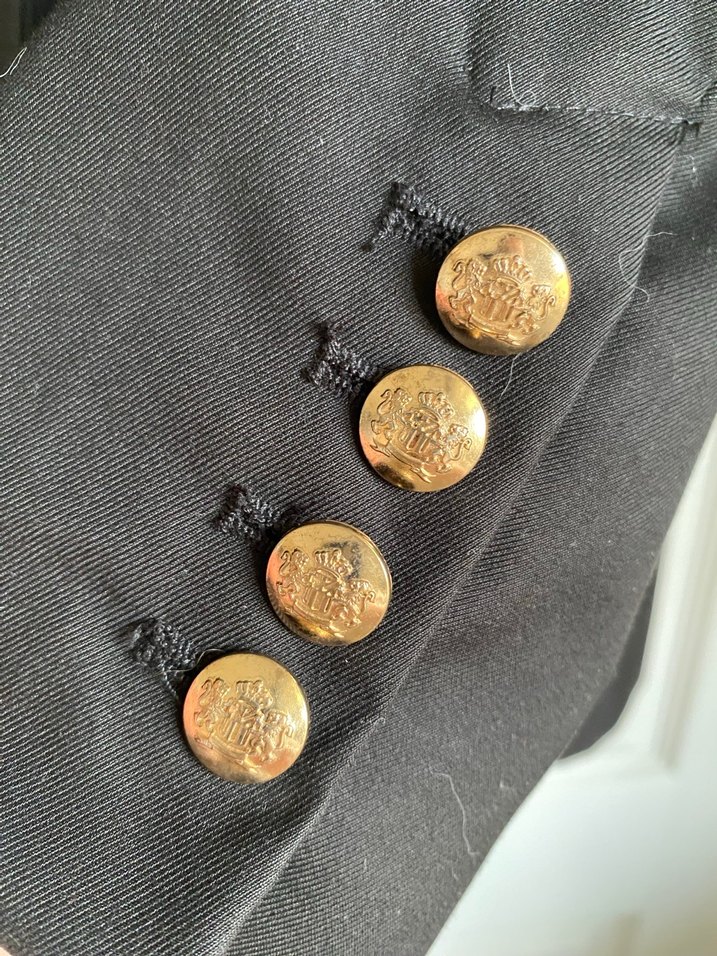 Zara Gold Düğmeli Blazer Ceket - Görsel 2