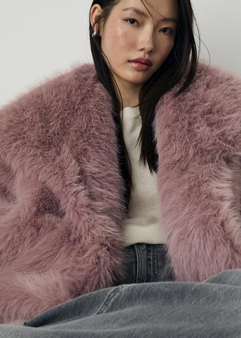 Stradivarius kürk - Görsel 2