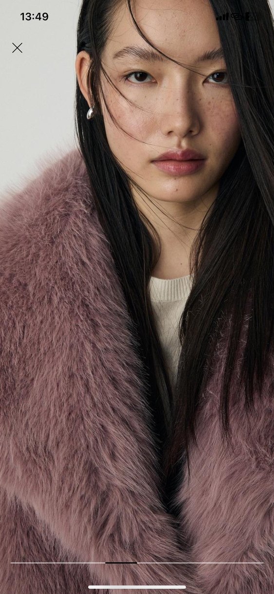 Stradivarius kürk - Görsel 4