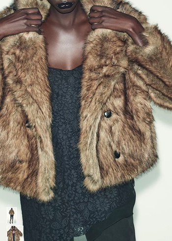 Zara kürk yeni sezon - Görsel 2