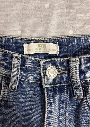 Stradivarius Mavi Yikamali Denim Jean