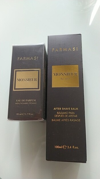 Farmasi Monsieur Farmasi parfüm+after shave