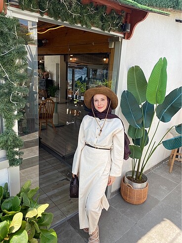 Zara İkili keten takım