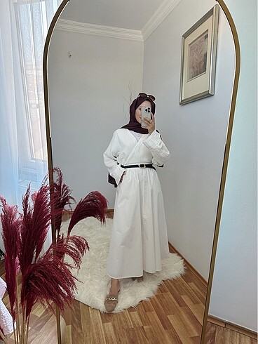 Poplin Kloş Etek