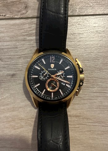 Diğer Wainer Wa16777 Gold Kasa Lacivert Kadran Kol Saati