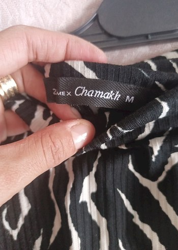 Zebra Desenli Uzun Pilili Kadın Etek - Görsel 6