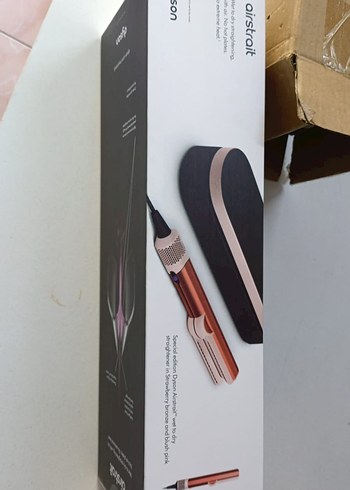 Dyson Airstrait Saç Düzleştirici Bronze & Blush Pink