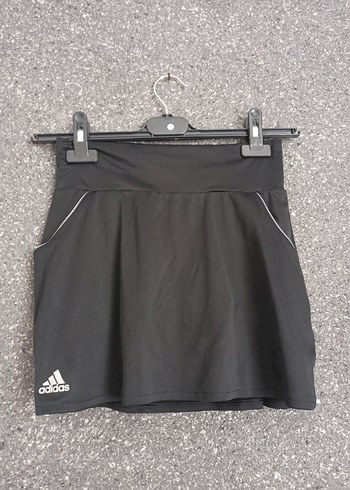 Adidas Siyah Adidas Tenis Mini Şort Etek