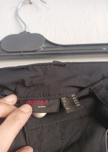 BY TCHİBO ACTİVE SİYAH PANTOLON  - Görsel 3