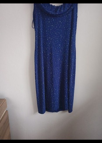 Alfa Beta Lacivert Abiye Elbise - Görsel 7